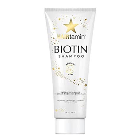 Hairtamin Biotin Shampoo Hair Growth And Volume Boost Formula For Men And Women Paraben