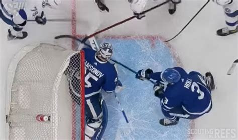 Bolts Perrys Goal Confirmed After Review And Challenge By Leafs