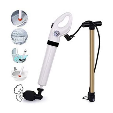 Feiyabdf Bathroom Electric High Pressure Air Toilet Plunger For