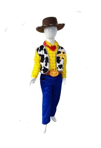 Disfraz Tipo Woody Toy Story Vaquero Incluye Sombrero Ni O Env O Gratis