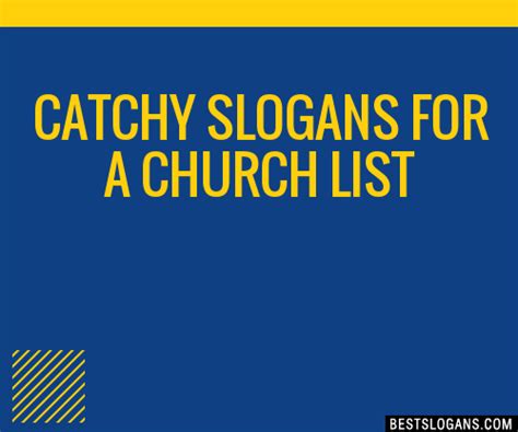 100+ Catchy For A Church Slogans 2024 + Generator - Phrases & Taglines