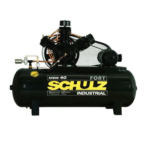 COMPRESSOR 40 425L TRIF 175LBS MSW FORT INTER 10 IV ABERTO