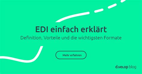 EDI Effizienter Datenaustausch für moderne Unternehmen