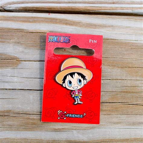 Luffy G Friends One Piece Anime Enamel Pin 4668641692