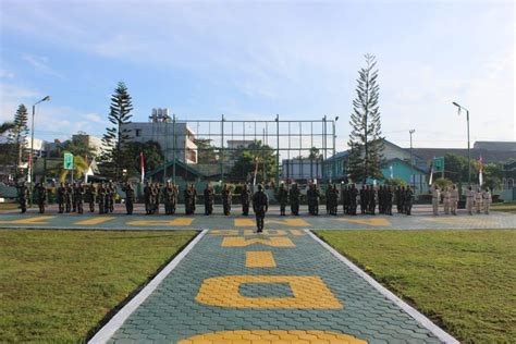 Kodim 1015 Sampit Gelar Upacara Bendera Mingguan Setiap Hari Senin