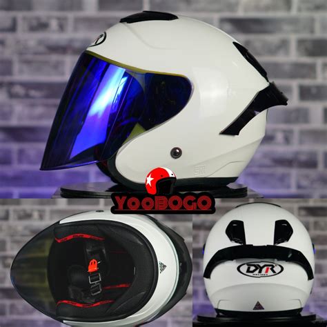 Jual Helm Kyoto Merk Dyr Osaka Kaca Iridium Paket Ganteng Standard Sni