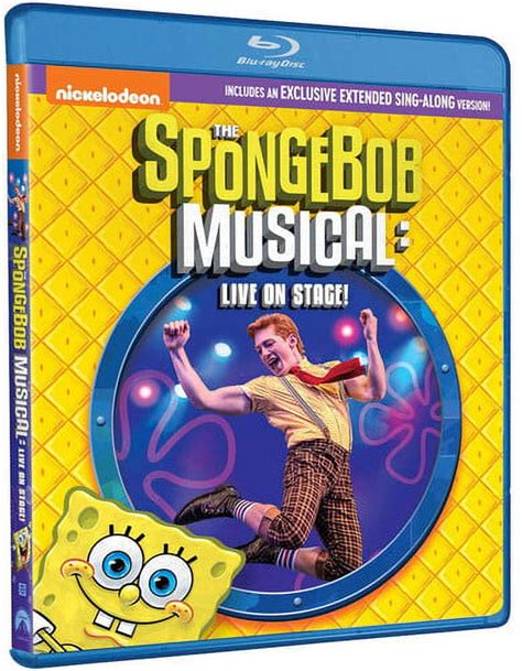 SpongeBob SquarePants: The SpongeBob Musical: Live on Stage! (Blu-ray ...