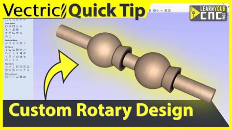 How To Make 3d Rotary Objects Even In VCarve Learn Your CNC