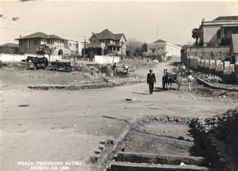 Curitiba E Parana Em Fotos Antigas Largo Doutor Theododo Bayma Batel