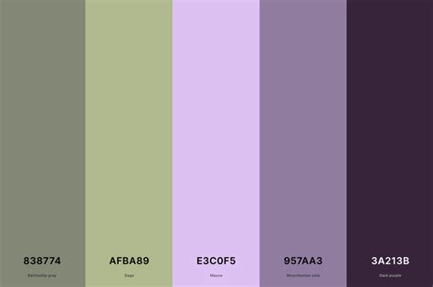 25 Best Mauve Color Palettes With Names And Hex Codes Artofit