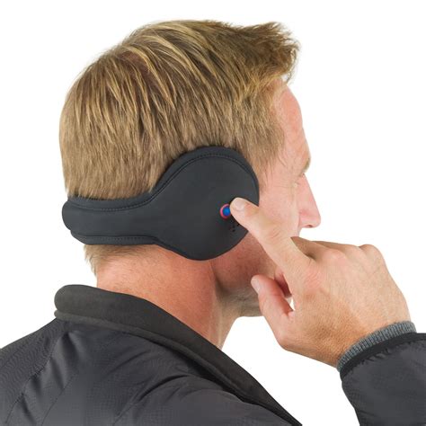 The Wireless Headphone Ear Warmers - Hammacher Schlemmer