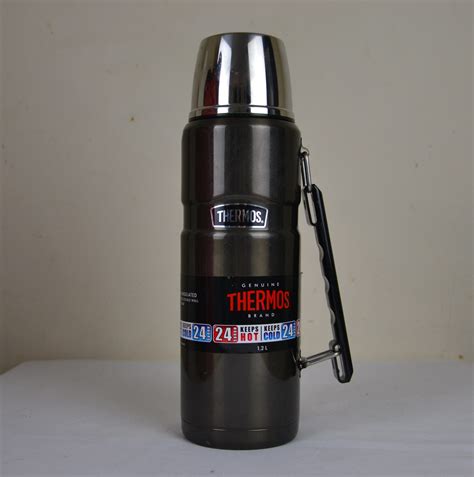 Thermos 1l Vacuum Insulated Stainless Steel Double Wall Flask Streets Kitchen