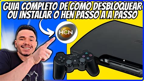 COMO INSTALAR O HEN NO PS3 4 90 GUIA COMPLETO PASSO A PASSO HENQUETOS