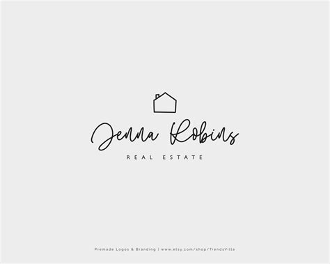 Realtor Logo Real Estate Logo Logo Design Business Logo Minimalist