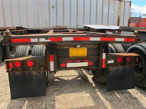 Tri Axle Container Chassis 6 Lr Innova Industries