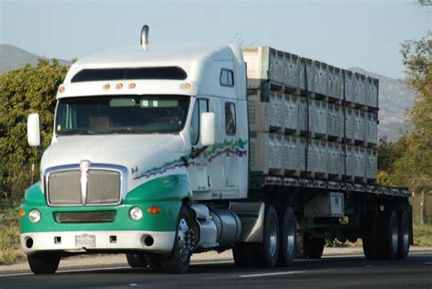 Kenworth Big Rig Flatbed Truck 18 Wheeler Navymailman Flickr