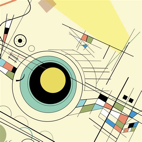 Camera as kandinsky style - abstract 3313672 Vector Art at Vecteezy