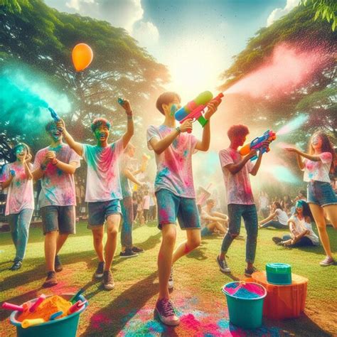 Premium Photo Happy Holi