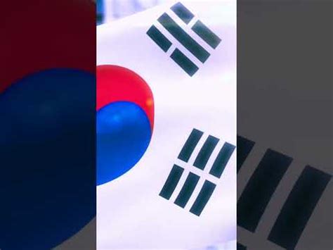 Significado Da Bandeira Da Coreia Do Sul Parte 3 SHORTS YouTube