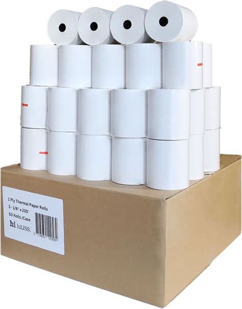 Amazon Fhs X Thermal Paper For Receipts Rolls Of