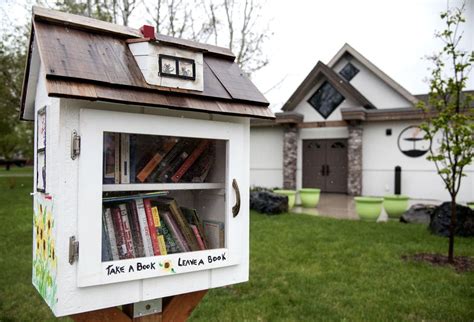 Tiny Libraries Build Community Spread Love Of Reading Books