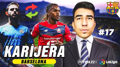 NOVA SEZONA VELIKI LJETNI TRANSFERI KARIJERA BARCELONA 17 FIFA 22