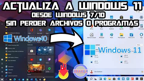 Actualiza A Windows 11 Desde Windows 1087 Sin Perder Programas