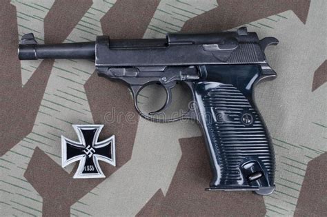 Pistola Nazi Del Ej Rcito Alem N Mm De La Segunda Guerra Mundial