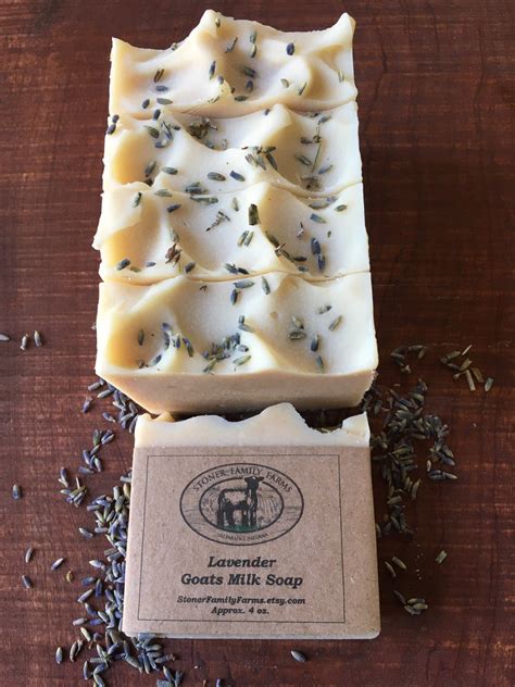 E O Lavender Goats Milk Soap Etsy