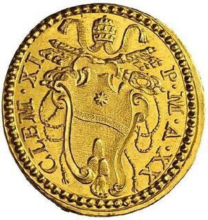 Scudo D Oro Clement Xi Papal States Numista