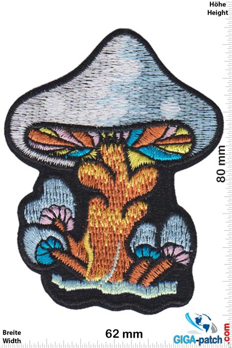 Magic Mushroom Magic Mushroom 4 Small Patch Back Patches