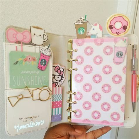 Pin By Sandy Trageser On Pretty Planners Planner Scrapbook Diy