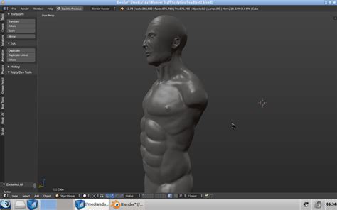 Sculpting My First Male 3d Model Gamebanana Works In Progress