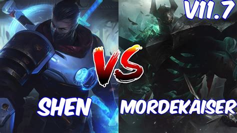 SHEN VS MORDEKAISER TOP 4 2 17 930K M V11 7 YouTube