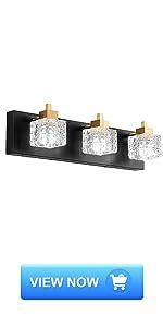 Trlife Bathroom Vanity Light Fixtures Inches Crystal Vanity Light