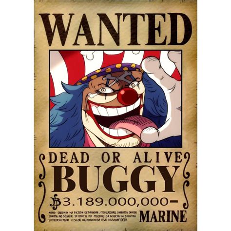 Jual Poster Bounty Yonkou One Piece Satuan Ukuran A X Cm Tebal