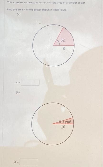 Solved This exercise involves the formula for the area of a | Chegg.com