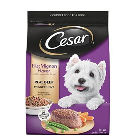 Cesar Small Breed Adult Dry Dog Food Filet Mignon Flavor With Spring