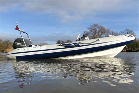 Ribeye 400 Hypalon Rigid Inflatable Boat Rib 40hp Outboard New Boat