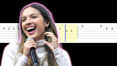 Olivia Rodrigo Scared Of My Guitar Easy Guitar Tabs Tutorial Youtube