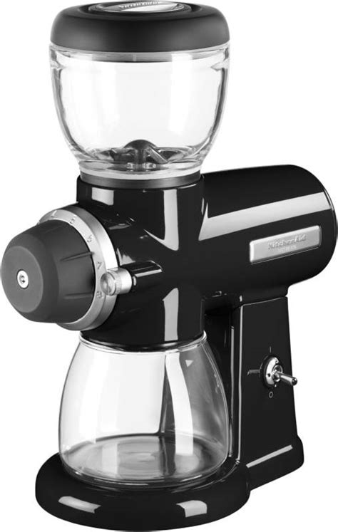 KitchenAid Artisan 5 KCG 0702 EOB Kaffeemühle onyx schwarz Kaffee Tee