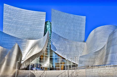 Walt Disney Concert Hall Frank Gehry Architect Photograph By David Zanzinger Pixels