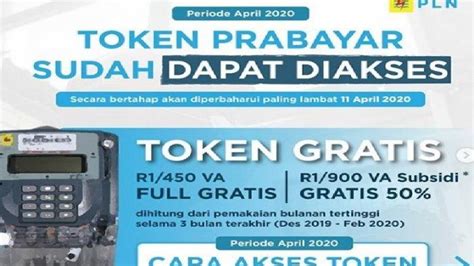 Login Pln Co Id Berikut Cara Mendapatkan Gratis Token Listrik Bulan