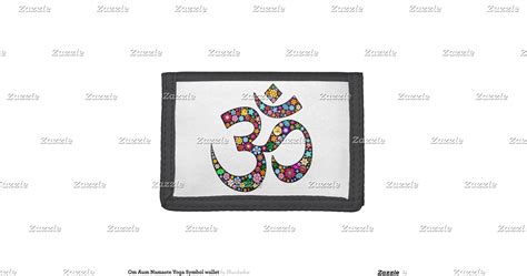 Om Aum Namaste Yoga Symbol Wallet Zazzle