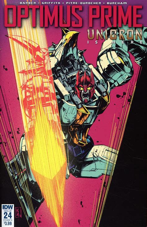 Optimus Prime 24 Cover A Regular Kei Zama Cover