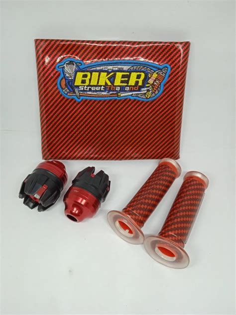 VARIASI Jok Karbon Biker Handgrip Hanpat Karbon Jalu As Roda Depan