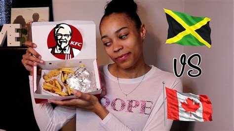 Jamaican KFC VS Canadian KFC MUKBANG Q A IZZY POSSOM YouTube