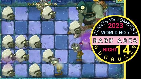 Plants Vs Zombies 2 Dark Ages Night 14 Walkthrough YouTube