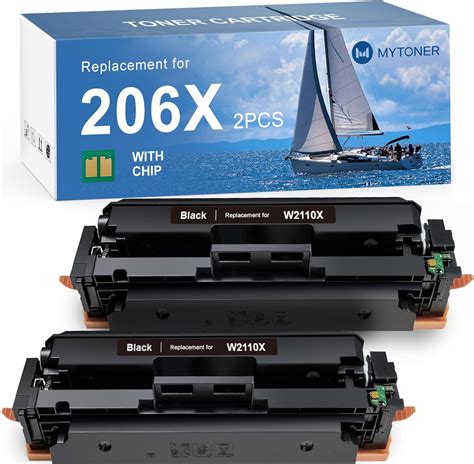 Amazon MYTONER 206X Black Toner Cartridge High Yield Set With