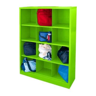 Sandusky Cubby In X In Electric Green Cube Organizer